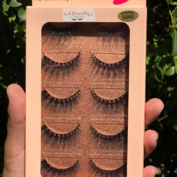 🆕Mink Eyelashes Pack of 5 Pairs - Picture 6 of 7